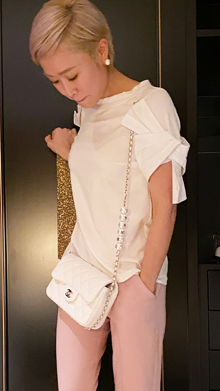 【シャネル】Ｔシャツ 遊び心たっぷり♪ 無造作リボン 楽天市場】CHANEL シャネル ココマーク リボンプリント Tシャツ