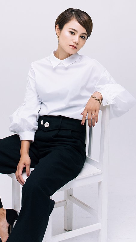 袖バルーンシャツ_k19fw-sh30b
