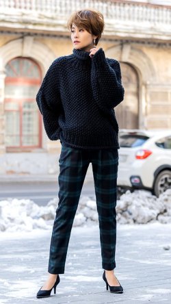 美脚チェックパンツ_c20ss-pt11b