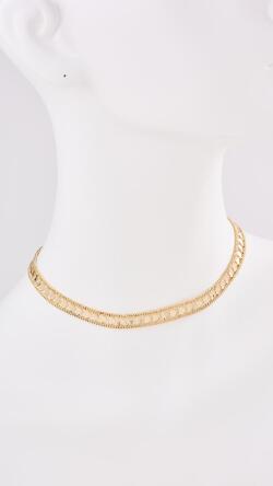 ハートチェーンネックレス