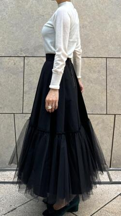 大人チュールスカート