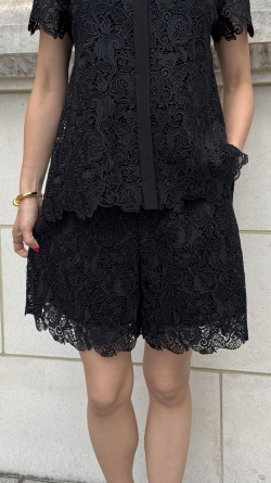 着痩せ総レースボトムス