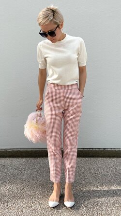アンクルアラモードパンツ
