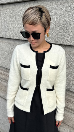 イタリア糸ウールジャケット