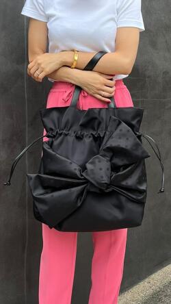 【再販売】JENNEリボントートバッグ