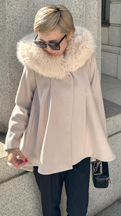 リッチファーウールコート