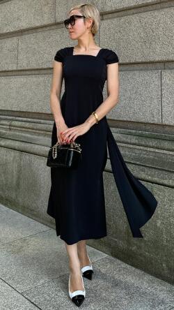 ショルダーヴェールドレス