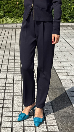 【先行予約】日本製美脚カットソースラックス【発送予定：7月下旬】