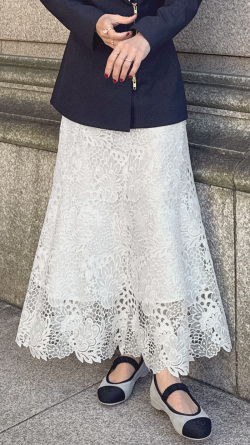 JENNEレースマーメイドスカート