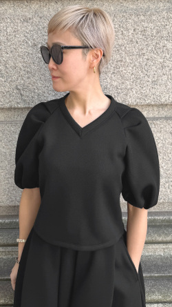 日本製ダンボールニットトップス