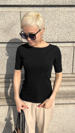 日本製　ストレッチフィットＴシャツ