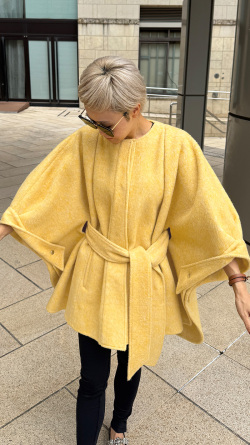 ウールシルクマルチウェイコート