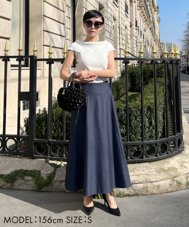 Aラインフレアフレンチスカート｜JENNE(ジェンヌ)公式通販：パリ  