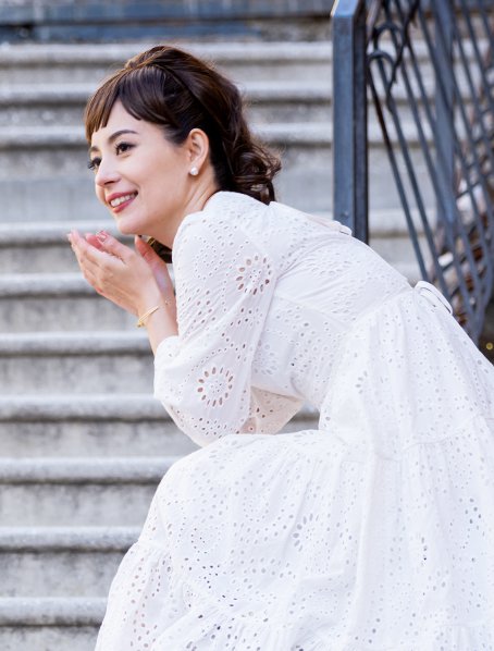 コットンレースワンピース｜JENNE(ジェンヌ)公式通販：パリジェンヌの  