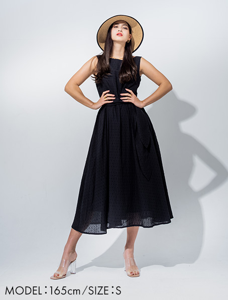 バックオープンリボンワンピース Jenne ジェンヌ 公式通販 美しく見せてくれるお洋服ブランド