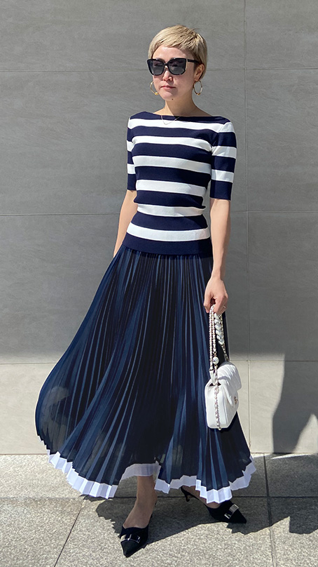 ランダム裾フレアプリーツスカート｜JENNE(ジェンヌ)公式通販：パリ