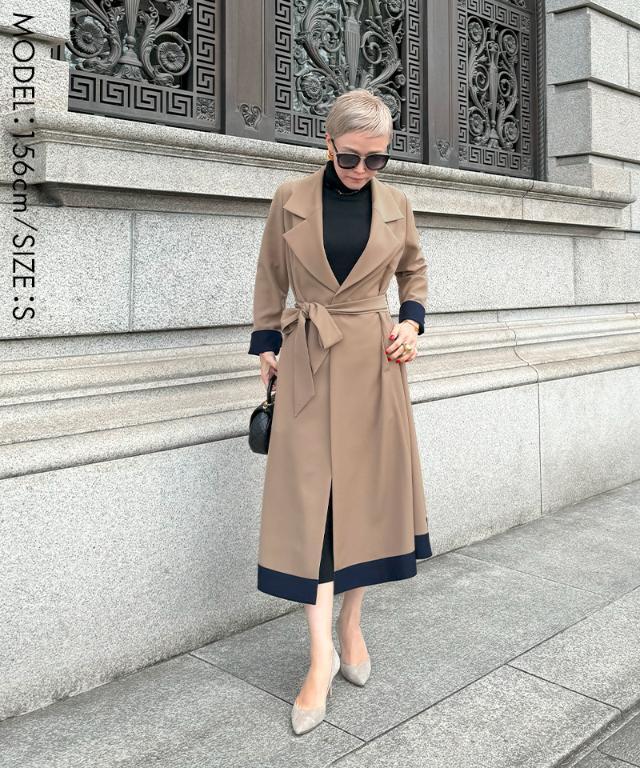 オードリーフレアトレンチコート｜JENNE(ジェンヌ)公式通販：パリ  