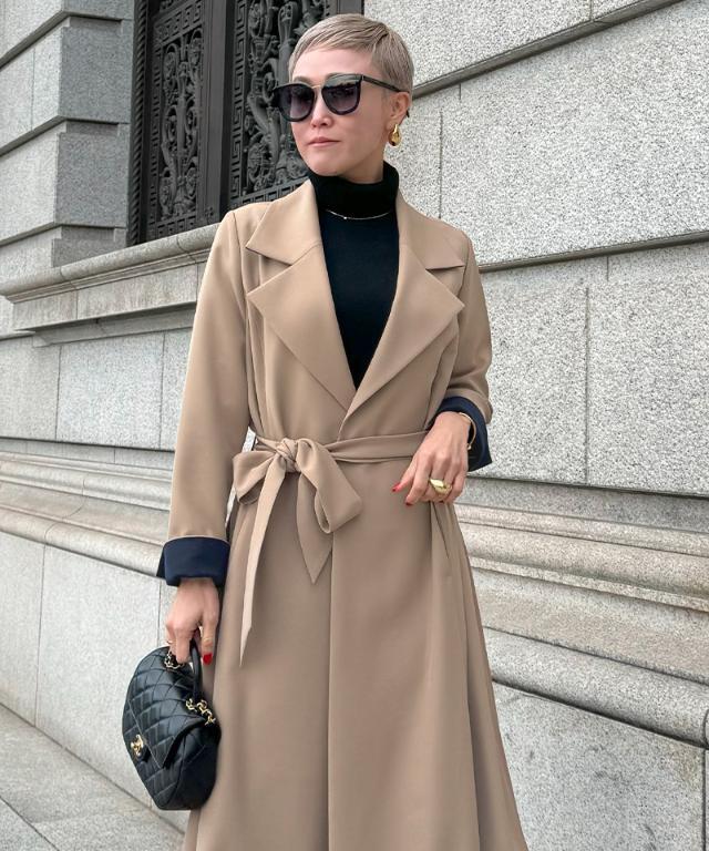 オードリーフレアトレンチコート｜JENNE(ジェンヌ)公式通販：パリ  