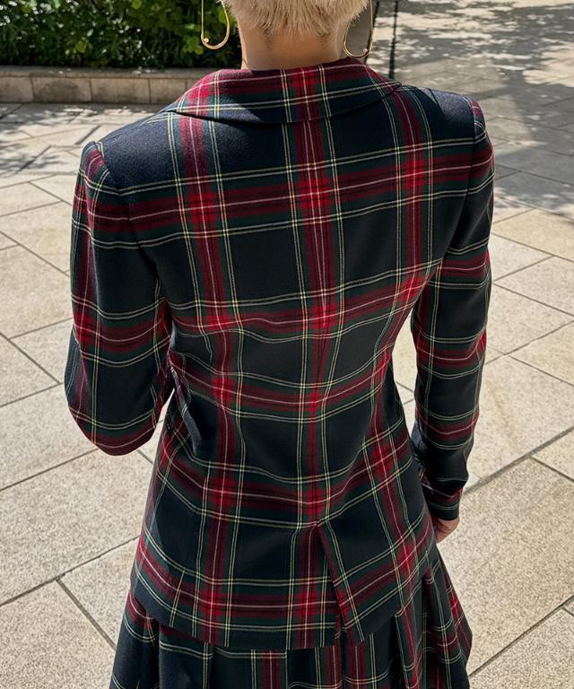 11/22までお値下♡新品未使用タグ付き♡JENNEジェンヌ チェックジャケット タータンチェックジャケット｜JENNE(ジェンヌ)公式通販：パリジェンヌ