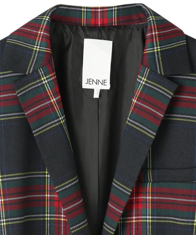 完売JENNEジェンヌ新品未使用タグ付きタータンチェック テーラードジャケット チェックモダンロングジャケット｜JENNE(ジェンヌ)公式通販：パリ