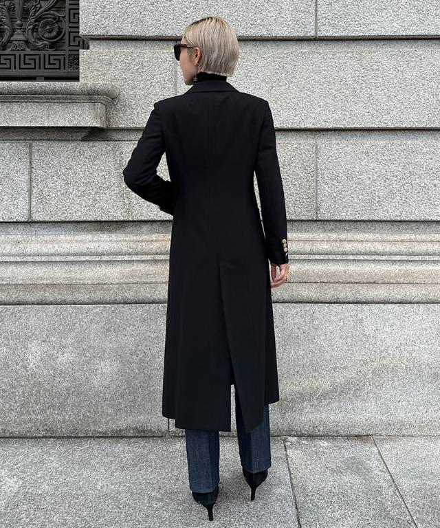 新品☆JENNE ジェンヌ　クラシカルロングジャケット　ブラック　M クラシカルロングジャケット｜JENNE(ジェンヌ)公式通販：パリ