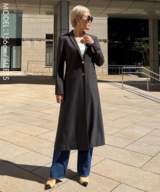 モダンロングジャケット｜JENNE(ジェンヌ)公式通販：パリジェンヌの