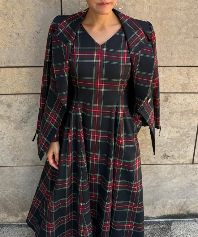 新品未使用タグ付き❤️JENNE❤️Vネックタータンチェックワンピース❤️Sサイズ❤️ Vネックタータンチェックワンピース｜JENNE(ジェンヌ)公式通販：パリ
