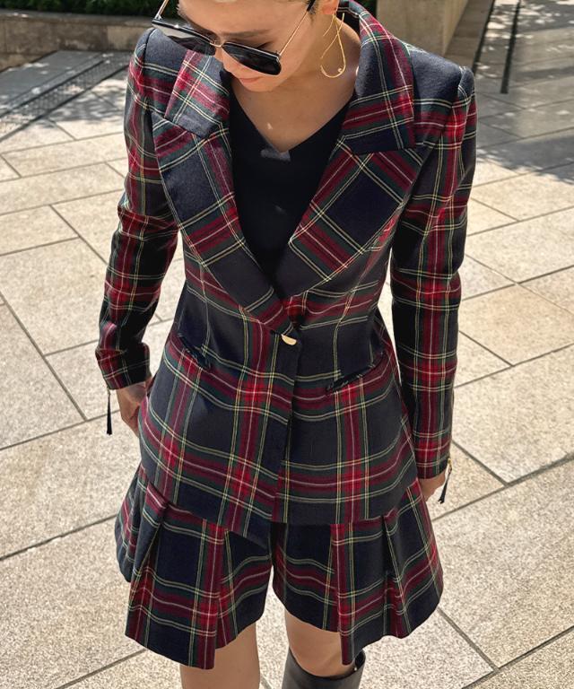 タータンチェックキュロット｜JENNE(ジェンヌ)公式通販：パリジェンヌ