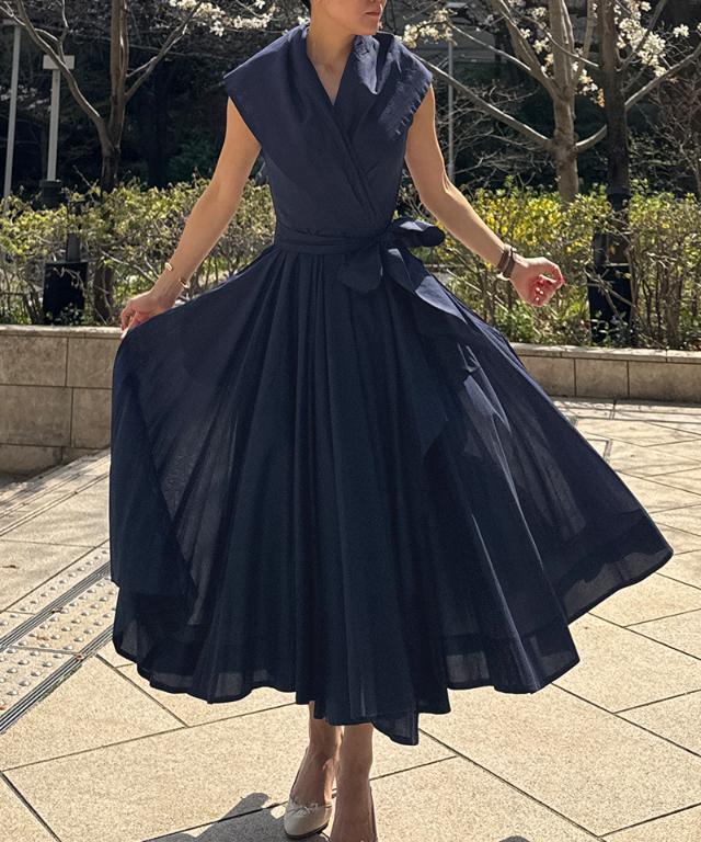 クラシカルショールカラーワンピース｜JENNE(ジェンヌ)公式通販：パリ  