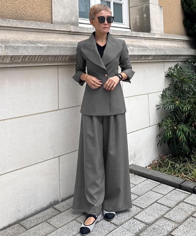 2wayシルエットモダンジャケット（防シワ生地）｜JENNE(ジェンヌ)公式