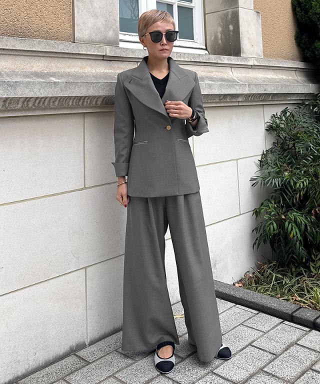 2wayシルエットモダンジャケット（防シワ生地）｜JENNE(ジェンヌ)公式