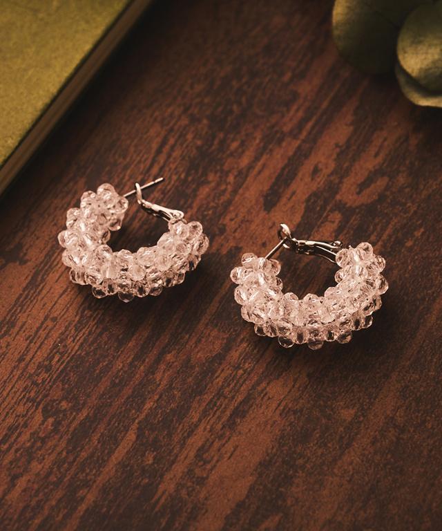 クリスタルクリアピアス｜JENNE(ジェンヌ)公式通販：パリジェンヌの