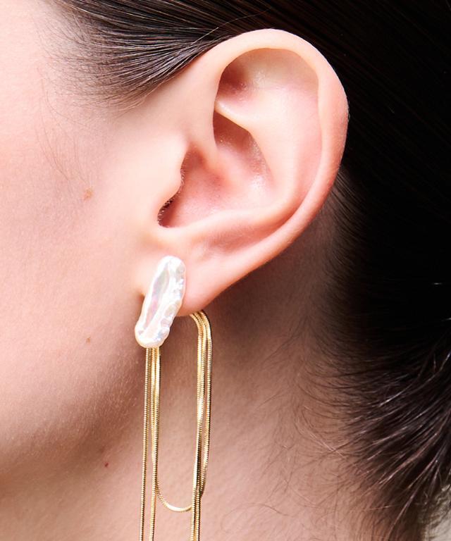 2way淡水＆チェーンピアス｜JENNE(ジェンヌ)公式通販：パリジェンヌの