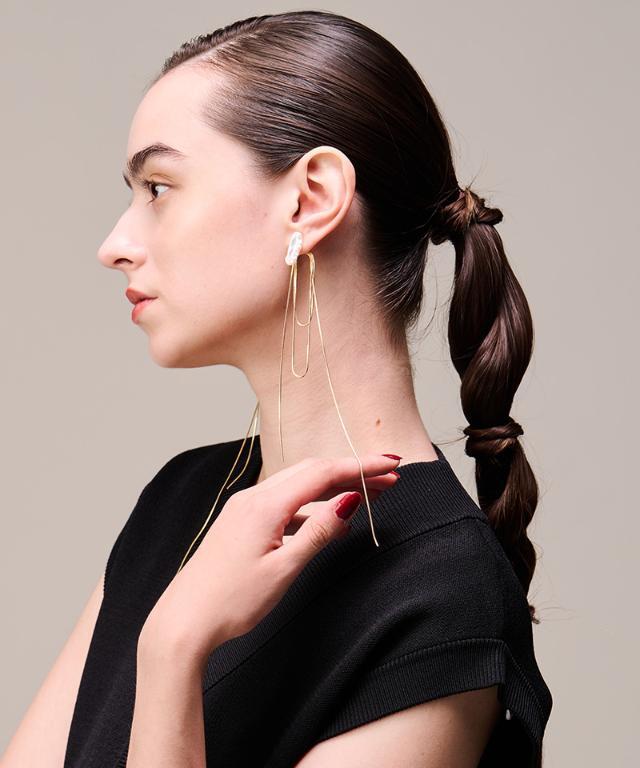 2way淡水＆チェーンピアス｜JENNE(ジェンヌ)公式通販：パリジェンヌの