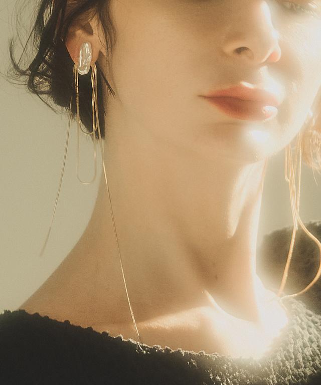 2way淡水＆チェーンピアス｜JENNE(ジェンヌ)公式通販：パリジェンヌの