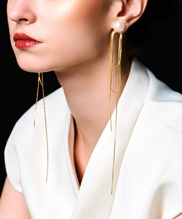 2way淡水＆チェーンピアス｜JENNE(ジェンヌ)公式通販：パリジェンヌの