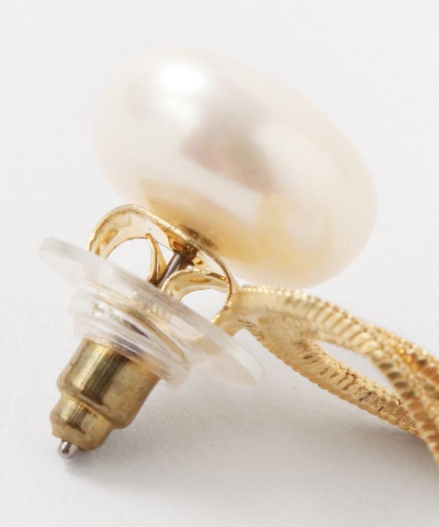 e.m. 2WAYチェーンピアス e.m.（イーエム）の「2WAYチェーンピアス（ピアス（片耳用））」 - WEAR