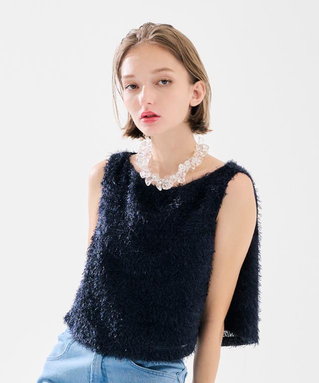 ラグジュアリーシャギートップス 日本製ラグジュアリーシャギートップス｜JENNE(ジェンヌ)公式