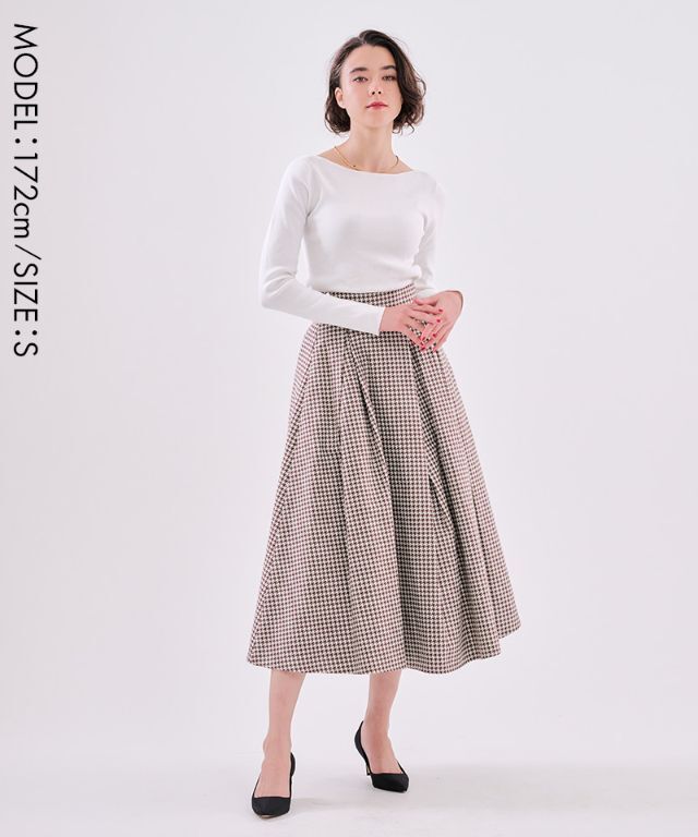 レトロフレアスカート｜JENNE(ジェンヌ)公式通販：パリジェンヌのよう  