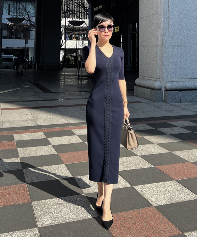 フロントケーブルニット タイトワンピース｜JENNE(ジェンヌ)公式通販  