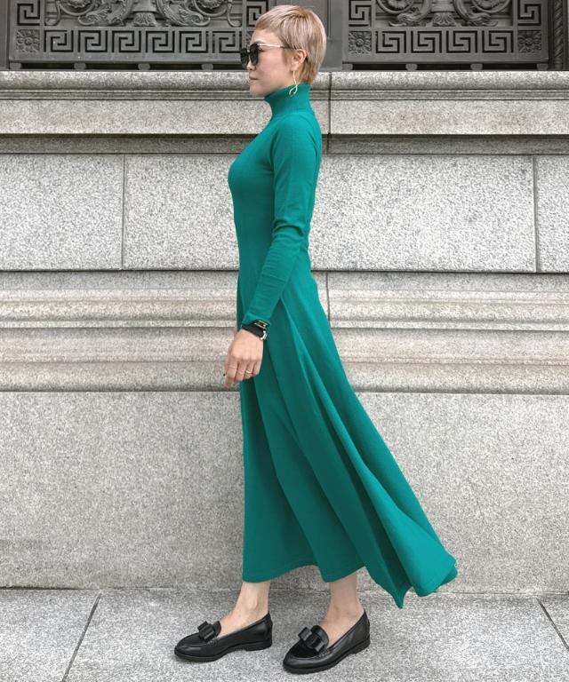 タートルニットフレアワンピース｜JENNE(ジェンヌ)公式通販：パリ