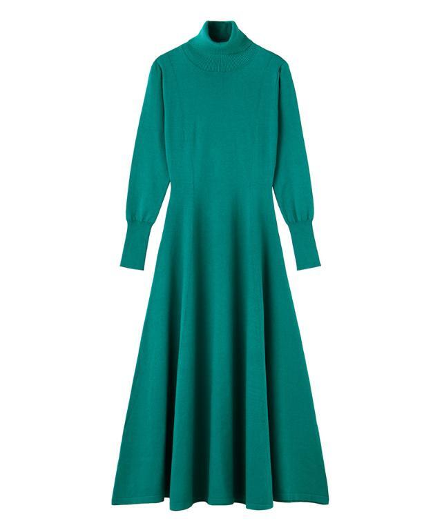 タートルニットフレアワンピース｜JENNE(ジェンヌ)公式通販：パリ