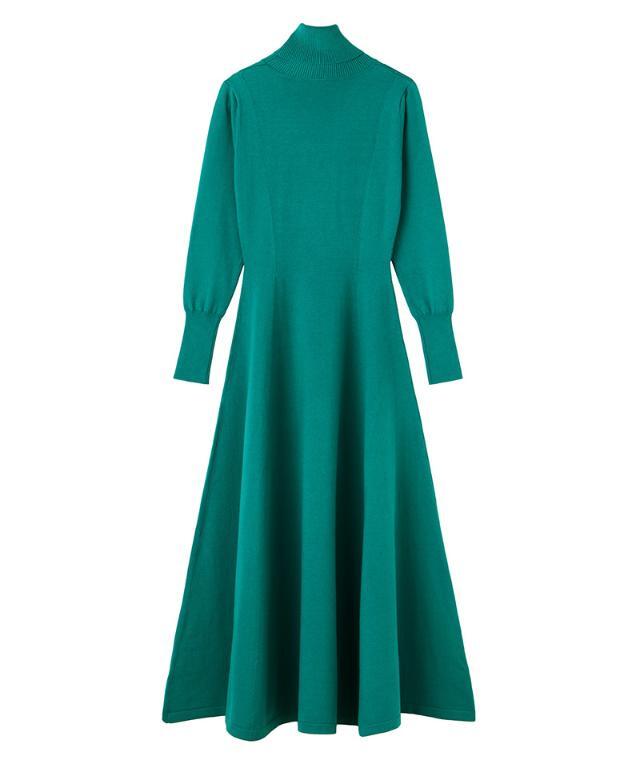 タートルニットフレアワンピース｜JENNE(ジェンヌ)公式通販：パリ