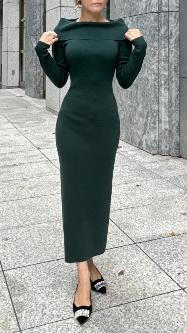 ショルダーラップニットワンピース｜JENNE(ジェンヌ)公式通販：パリ  