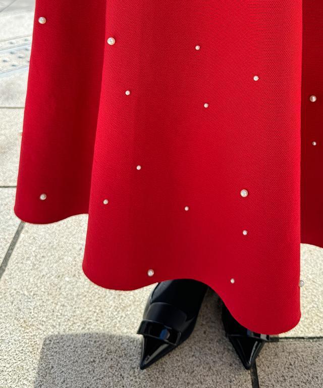 ランダムパールニットスカート｜JENNE(ジェンヌ)公式通販：パリ  