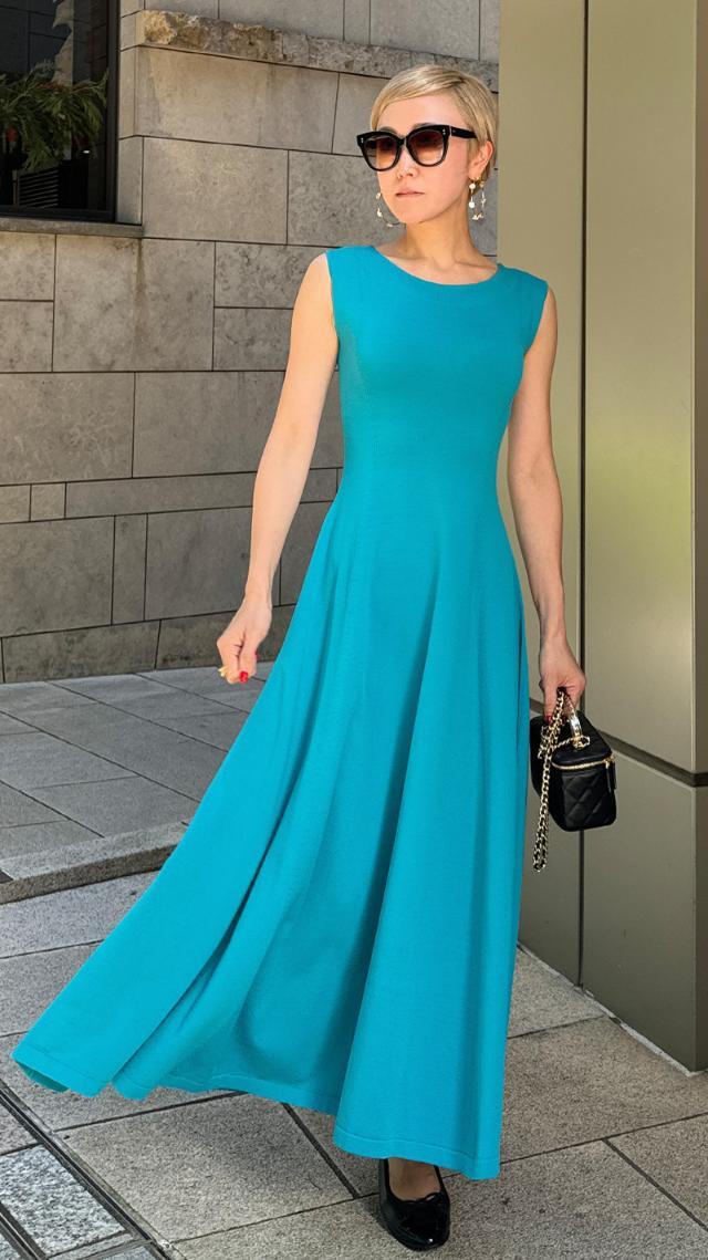 美シルエットサマーニットワンピース｜JENNE(ジェンヌ)公式通販：パリ  