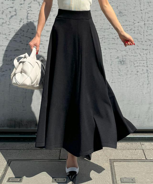 パリジェンヌニットフレアスカート｜JENNE(ジェンヌ)公式通販：パリ  