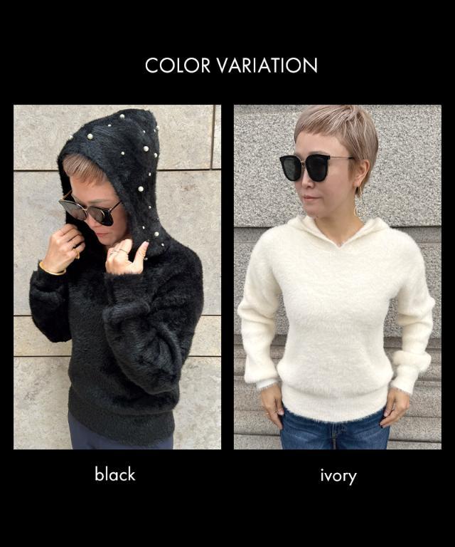 新品　美品　人気　jenne パールフーディ　ブラック　黒　サイズS 新品 美品 人気 jenne パールフーディ ブラック 黒 サイズS - メルカリ