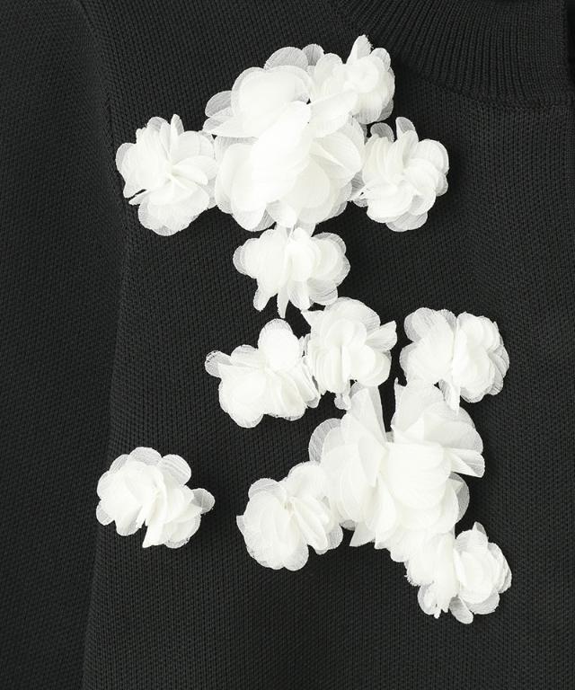 フラワーモチーフ付カーディガン｜JENNE(ジェンヌ)公式通販：パリ