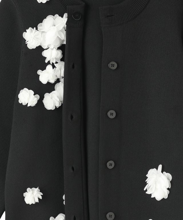 フラワーモチーフ付カーディガン｜JENNE(ジェンヌ)公式通販：パリ